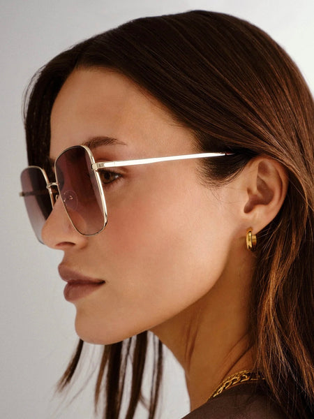THE CHERISHED / GOLD W/ TAN GRAD LENS