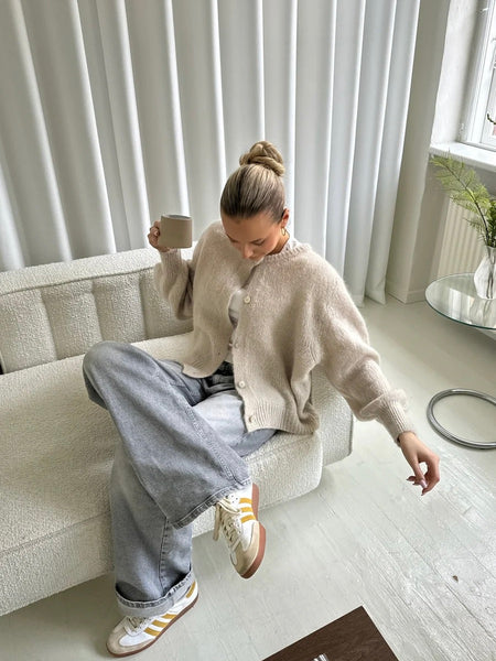 IDAIC CARDIGAN - BEIGE