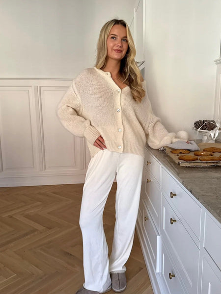 IDAIC CARDIGAN - WHITE