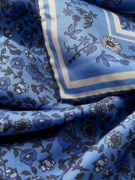 Florisima Sia Scarf, Provence Blue