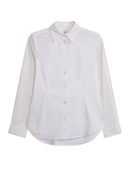 COVEN Poplinskjorte, WHITE