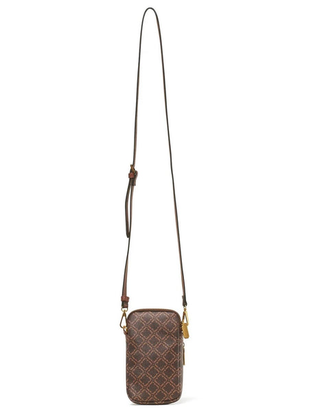 PHONE HOLDER MONOGRAM BROWN