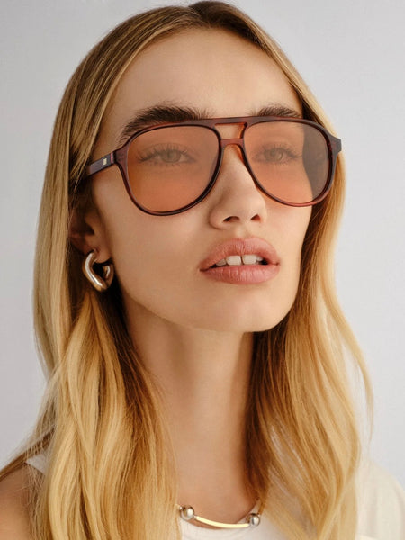 TRAGIC MAGIC / TOFFEE TORT W/ AMBER TINT LENS