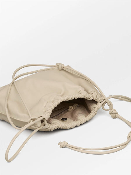 Lamb Giana Crossbody Bag, BEIGE