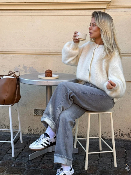 IDAIC CARDIGAN - WHITE