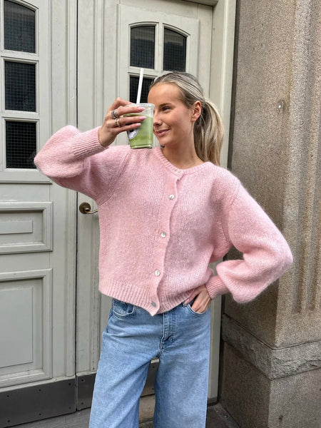 IDAIC CARDIGAN - LIGHT PINK