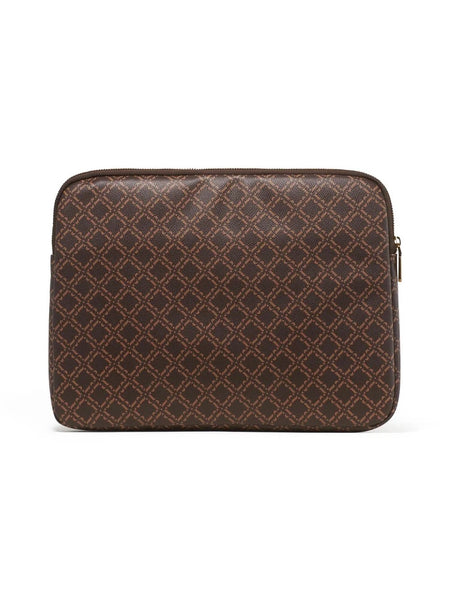 ULTIMATE MONOGRAM COMPUTER CASE,  BROWN