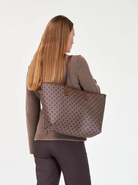 ULTIMATE MONOGRAM TOTE BROWN