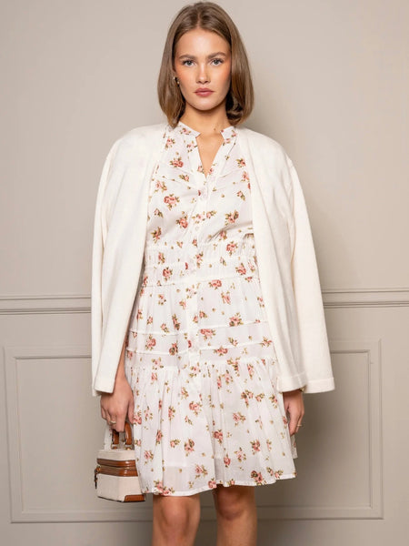 Fabienne Mini Dress Rose