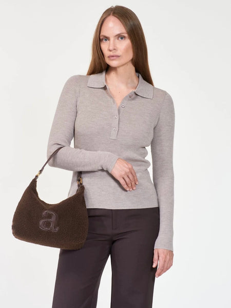 HAMPTON TEDDY VESKE,  BROWN