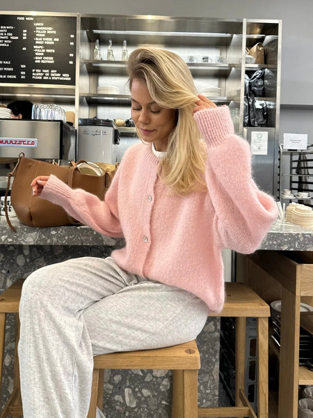 IDAIC CARDIGAN - LIGHT PINK