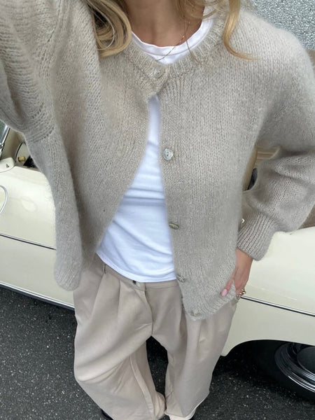 IDAIC CARDIGAN - BEIGE