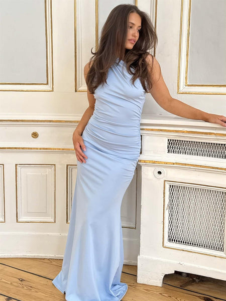 ANDREAIC MAXI DRESS   - BLUE