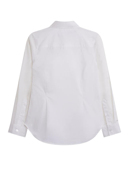 COVEN Poplinskjorte, WHITE