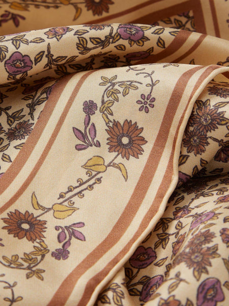 Florisima Sia Scarf, Melon Yellow