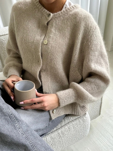 IDAIC CARDIGAN - BEIGE