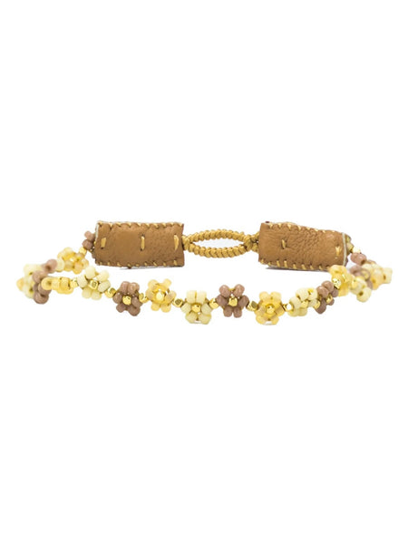SAND CAP FLOWER armbånd