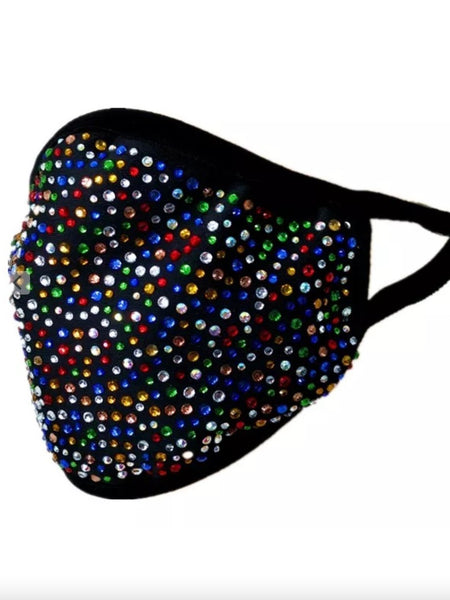 CRYSTAL MASK BLACK / MULTI AB