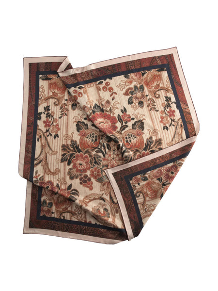 CLASSICAL BOUQUET SCARF