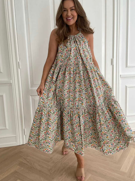 LONG ABBI DRESS I Wild Garden