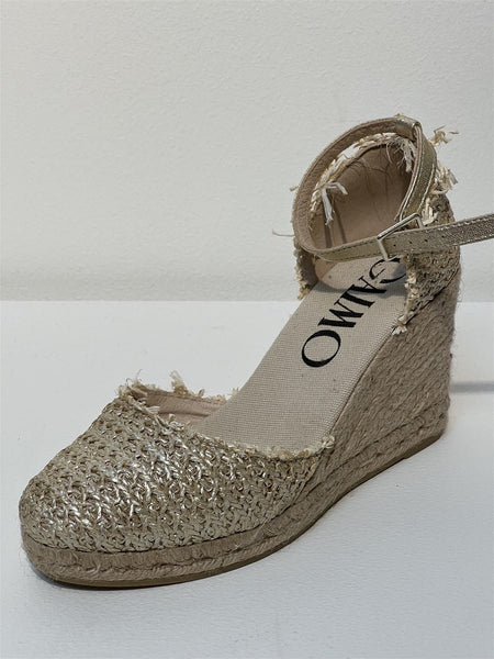 CILE CESSUTTO KILHÆL SANDAL, PLATINO GOLD