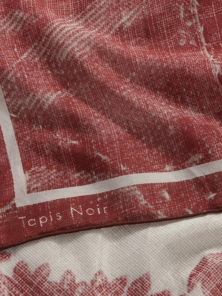 Light Red Toile Scarf