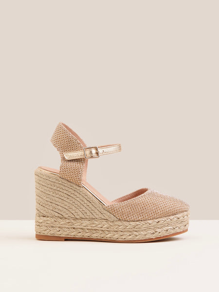 TIRI MESH PLATÅSANDAL, IRIS ORO / GOLD