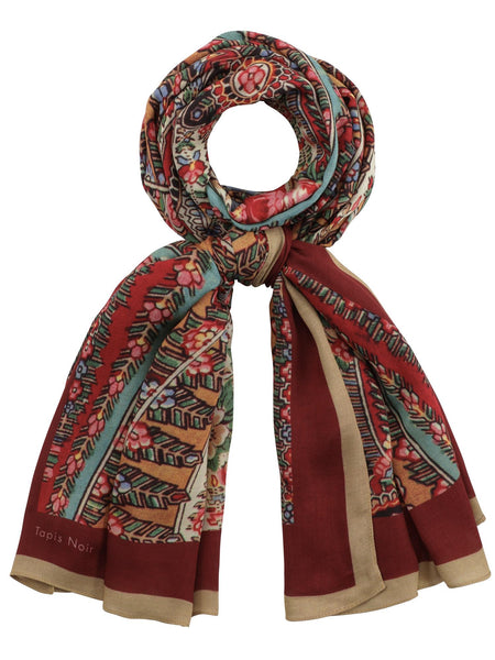 LONG FRENCH MIRROR SCARF