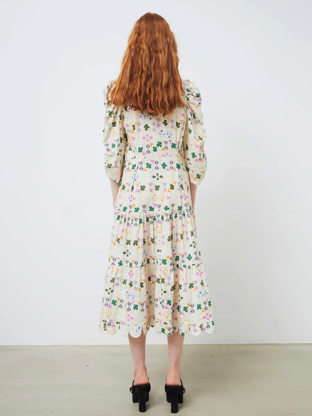 JENNIE DRESS - LIGHT FRACTURES