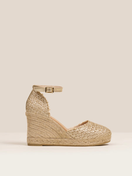 CILE CESSUTTO KILHÆL SANDAL, PLATINO GOLD
