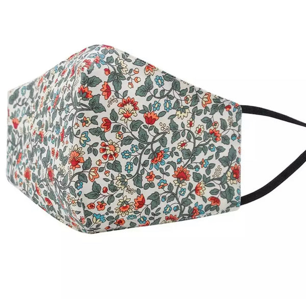 PETIT FLOWER munnbind, CREAM GREEN