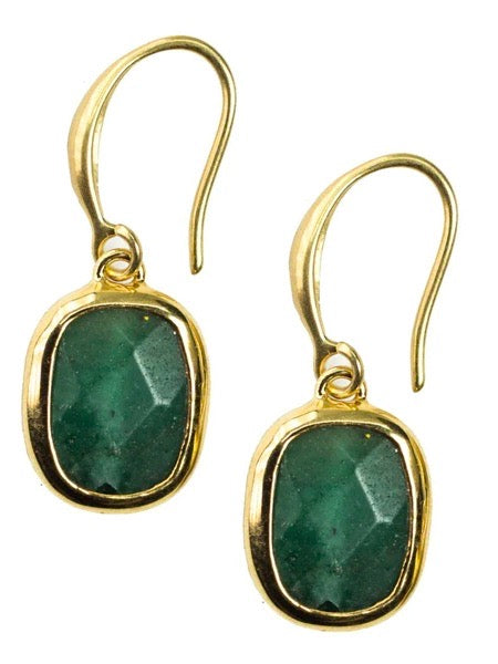 EARRING JULIE GREEN JADE