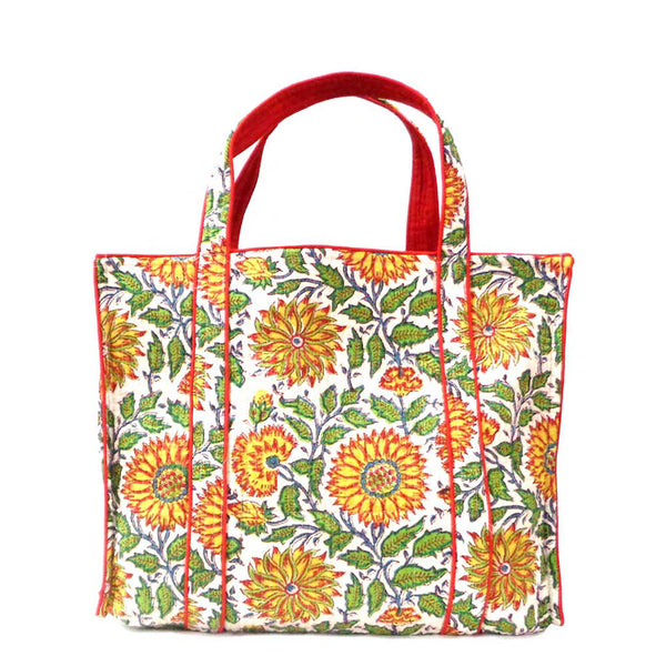 Zuzanna G QUILTED SHOPPER tote veske i bomull