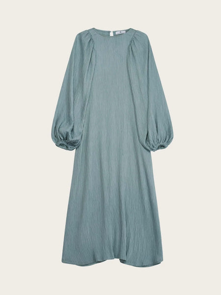 Carolina Crinkled kjole , SOFT AQUA