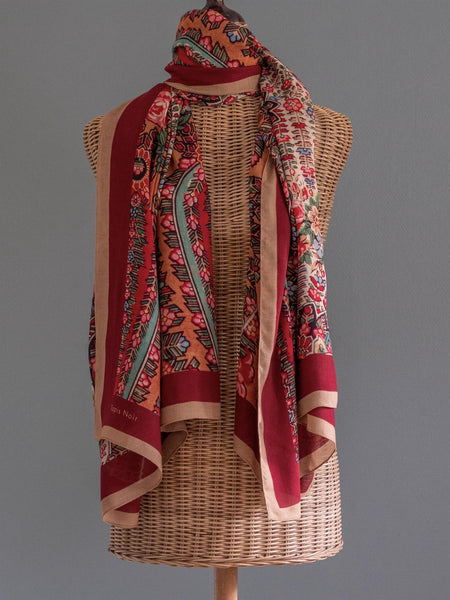 LONG FRENCH MIRROR SCARF