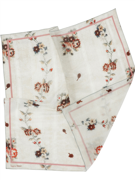 Light Flower Garland Scarf