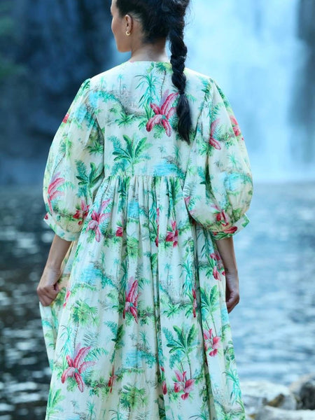 BONNIE DRESS , ALOHA PRINT