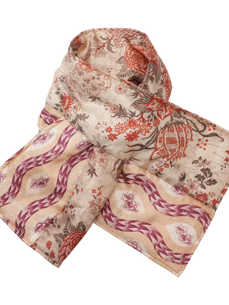 PUFFER BEIGE SCARF, BEIGE