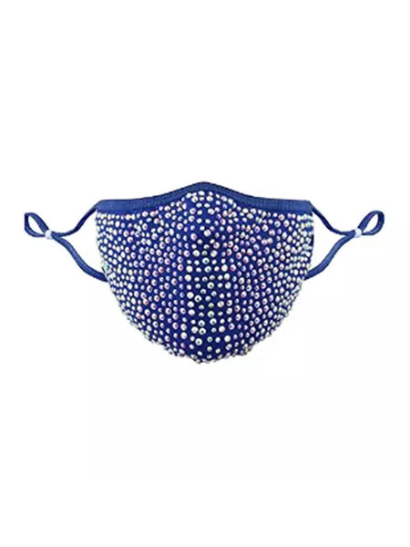 CRYSTAL MASK  NAVY / WHITE AB