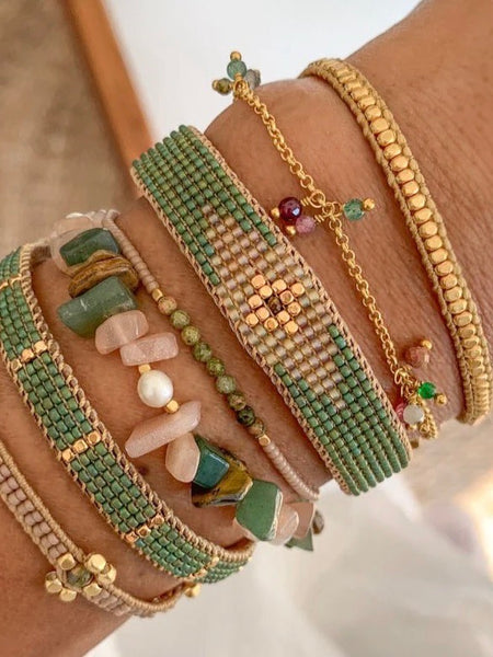 DANCY MULTI FRINGE armbånd