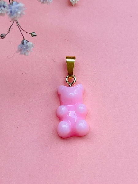CLASSIC YUMMY BEAR anheng, NEW PINK MILK / GOLD