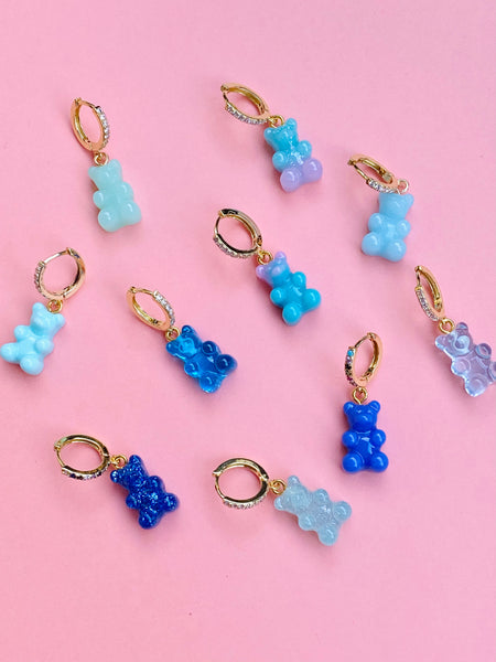 YUMMY HUGGIES ørering i NEW UNICORN BLUE