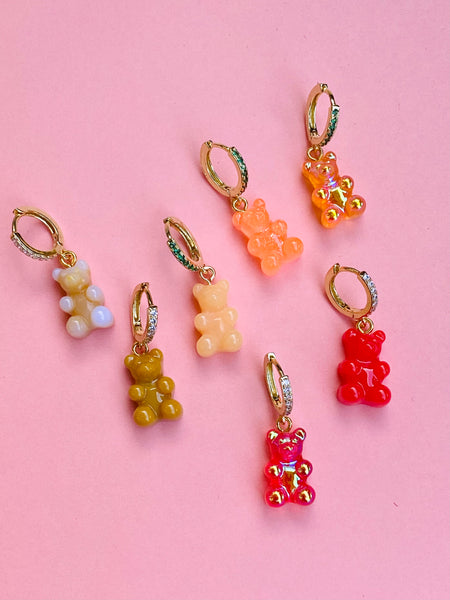 YUMMY HUGGIES ørering i STRAWBERRY