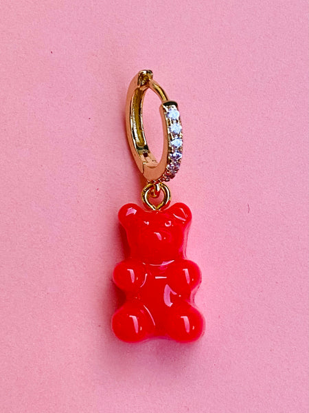 YUMMY HUGGIES ørering i STRAWBERRY