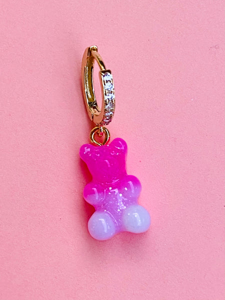 YUMMY HUGGIES ørering i PINK COTTON