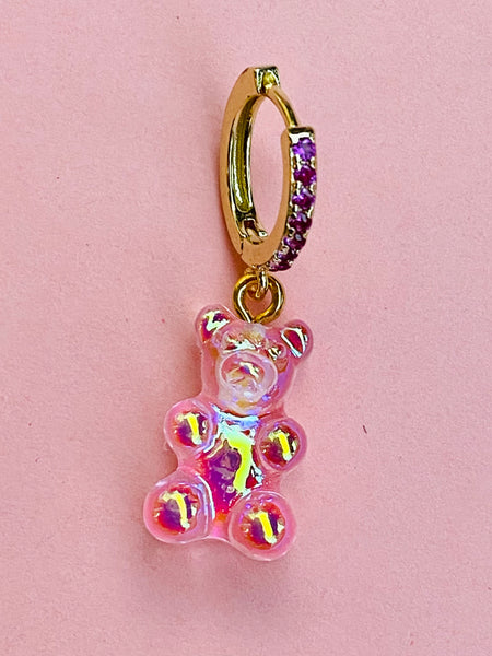 YUMMY HUGGIES ørering i RAINBOW LIGHT ROSE