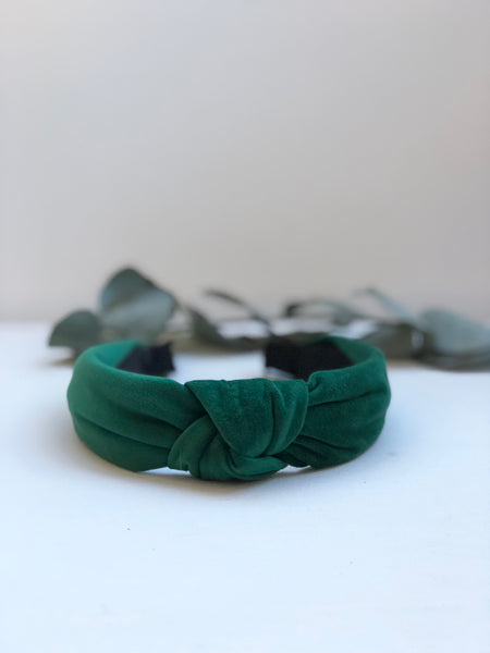 Smooth Velvet Hairband hårbøyle  fra The Love Knot By Zuzanna G
