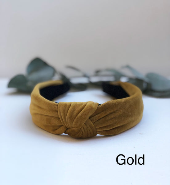 Smooth Velvet Hairband hårbøyle  fra The Love Knot By Zuzanna G