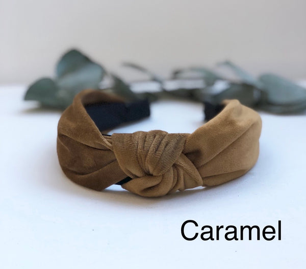 Smooth Velvet Hairband hårbøyle  fra The Love Knot By Zuzanna G