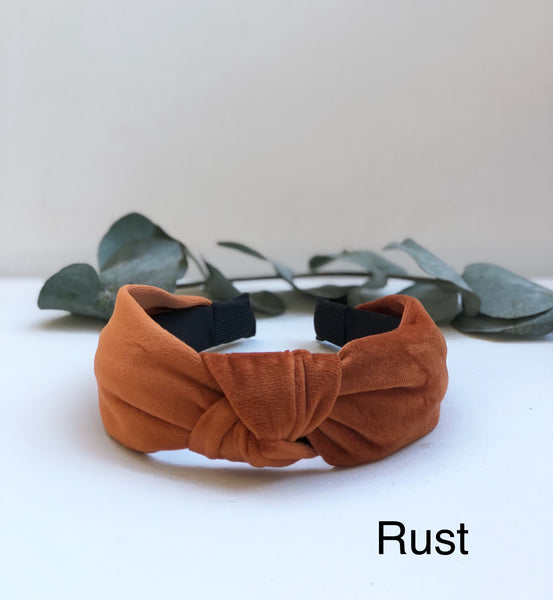 Smooth Velvet Hairband hårbøyle  fra The Love Knot By Zuzanna G